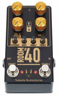 Tsakalis Audioworks Room 40 Pedal Overdrive 3