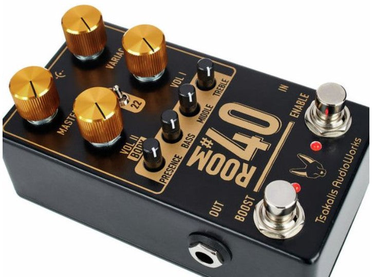 Tsakalis Audioworks Room 40 Pedal Overdrive 10