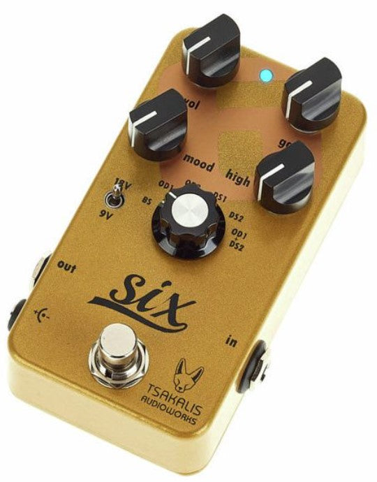 Tsakalis Audioworks Six Pedal Distorsión 4