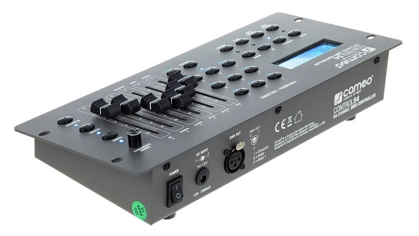 Cameo Control 54 Controlador DMX 54 Canales 3