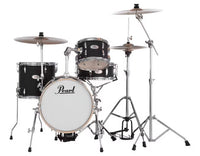 Pearl MT564C D752 Midtown Batería Acústica con Herrajes Matte Black 1