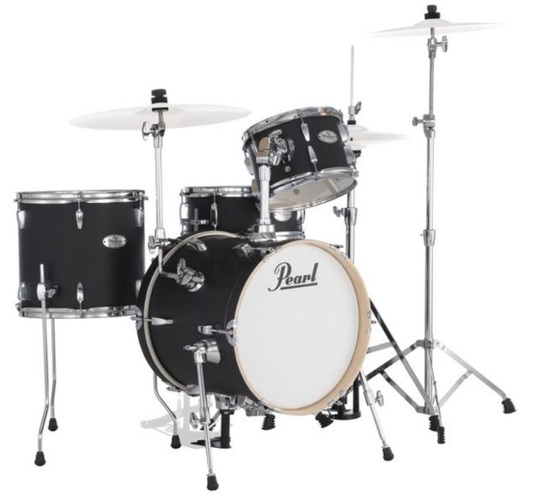 Pearl MT564C D752 Midtown Batería Acústica con Herrajes Matte Black 2