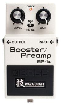 Boss BP1W Waza Craft Pedal Booster Preamplificador 1