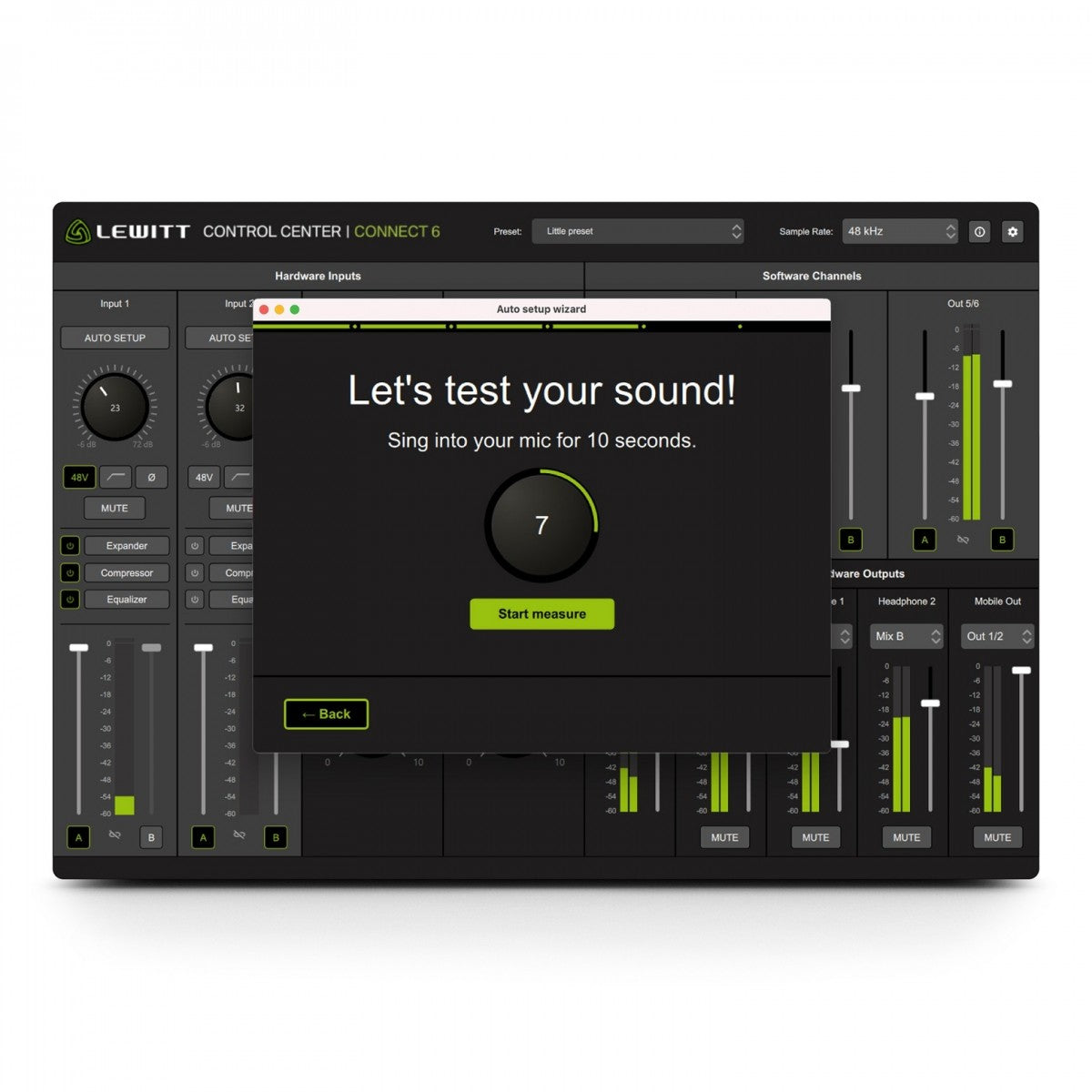 Lewitt Connect 6 Interfaz de Audio 19