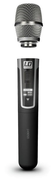 LD Systems U506 HHC2 Sistema Inalámbrico con 2 Micrófonos de Mano de Condensador 12