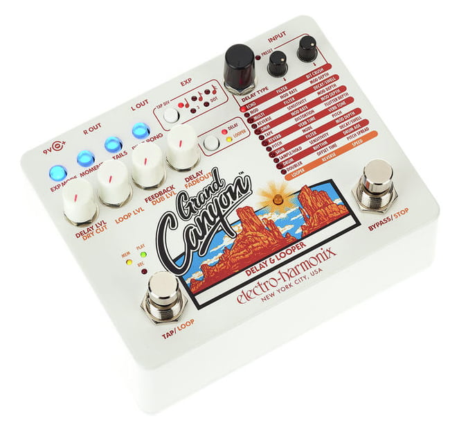 Electro Harmonix Grand Canyon Pedal Delay Looper 2