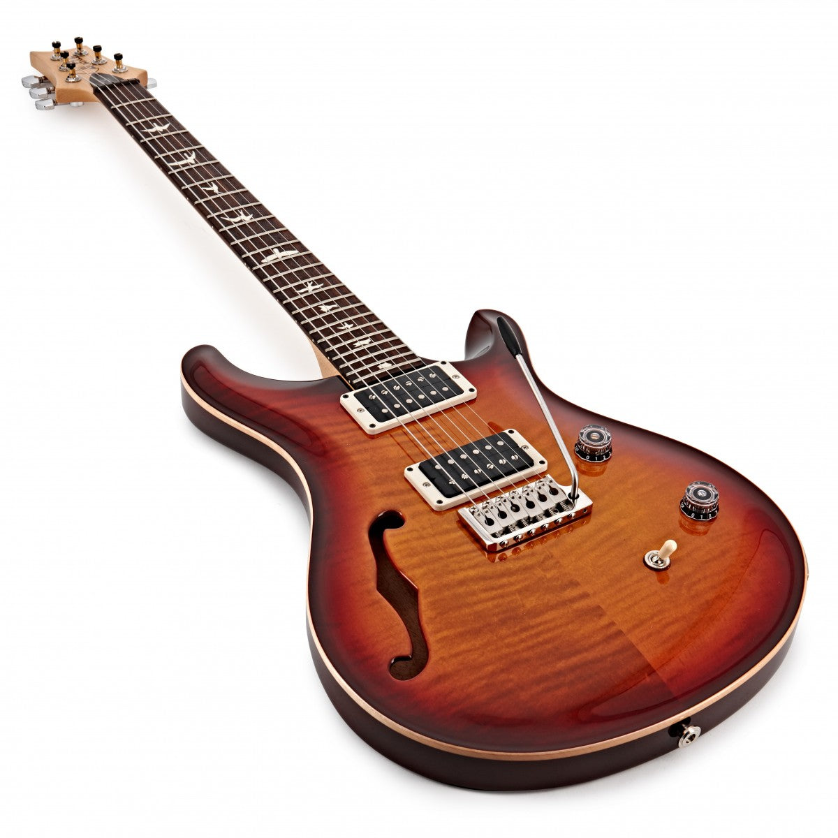 PRS CE24 Semihollow DCH Guitarra Eléctrica Dark Cherry 4