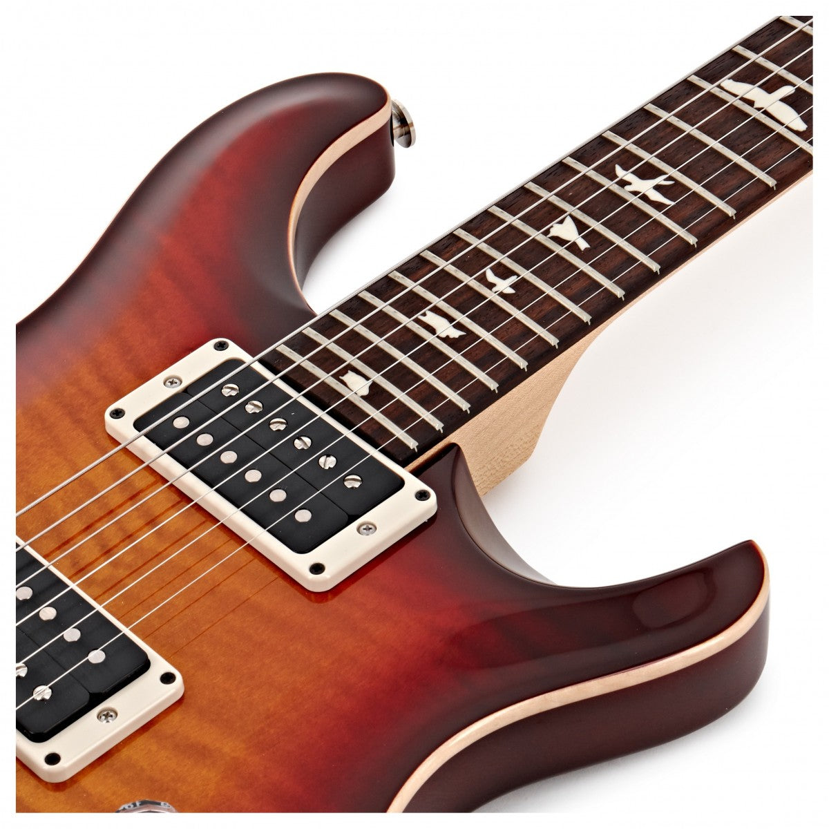 PRS CE24 Semihollow DCH Guitarra Eléctrica Dark Cherry 6