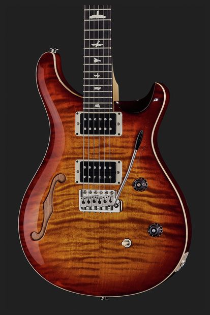 PRS CE24 Semihollow DCH Guitarra Eléctrica Dark Cherry 14