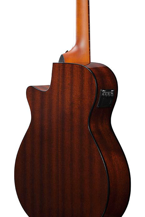 Ibanez AEGB24FE MHS Bajo ElectroAcústico Fretless Mahogany Sunburst 9