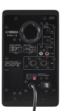 Yamaha HS3 Pareja Monitores Estudio Negros 5