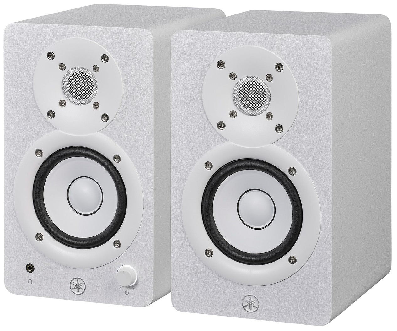 Yamaha HS3W Pareja Monitores Estudio Blancos 2