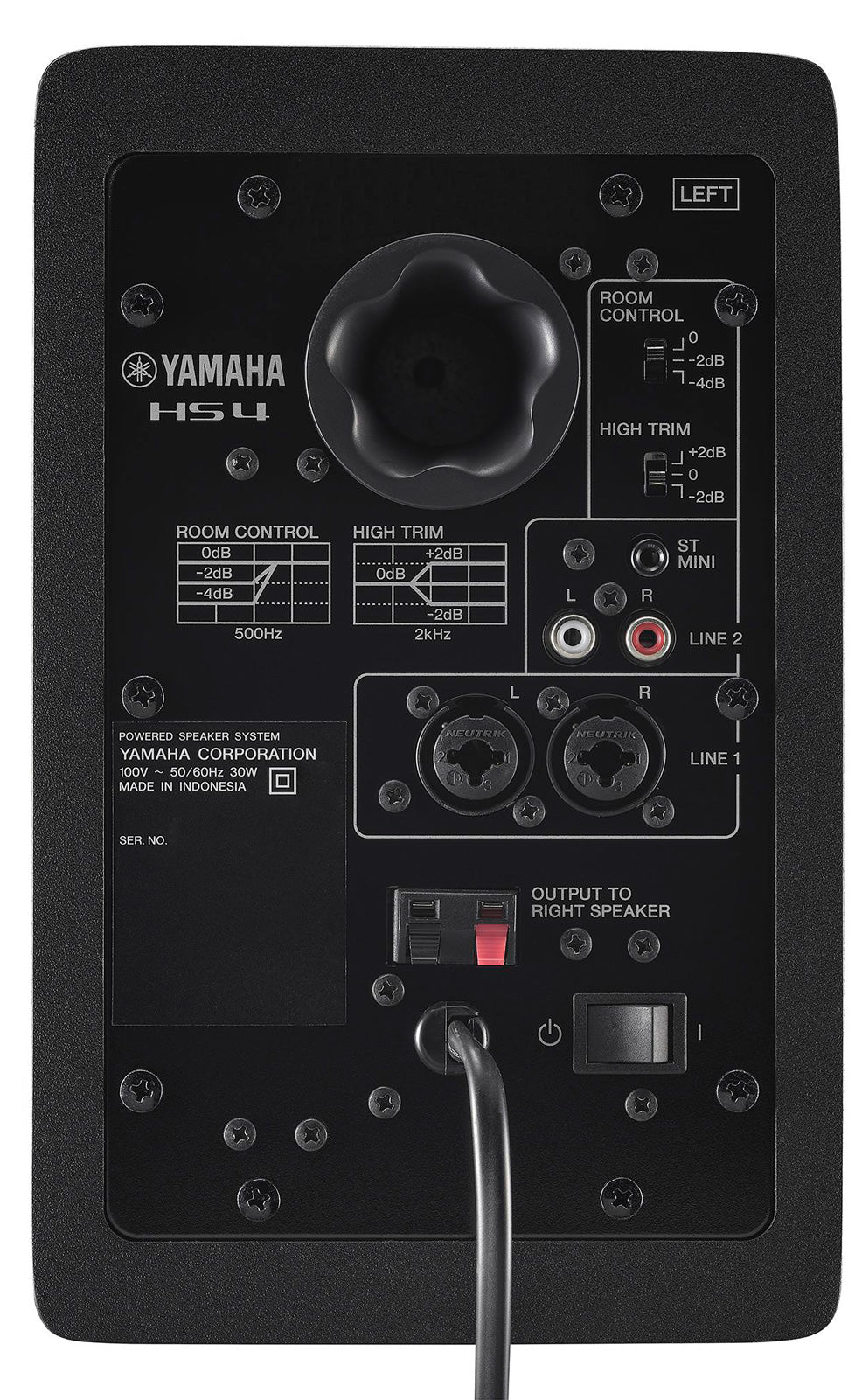 Yamaha HS4 Pareja Monitores Estudio Negros 6