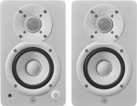 Yamaha HS4W Pareja Monitores Estudio Blancos 2