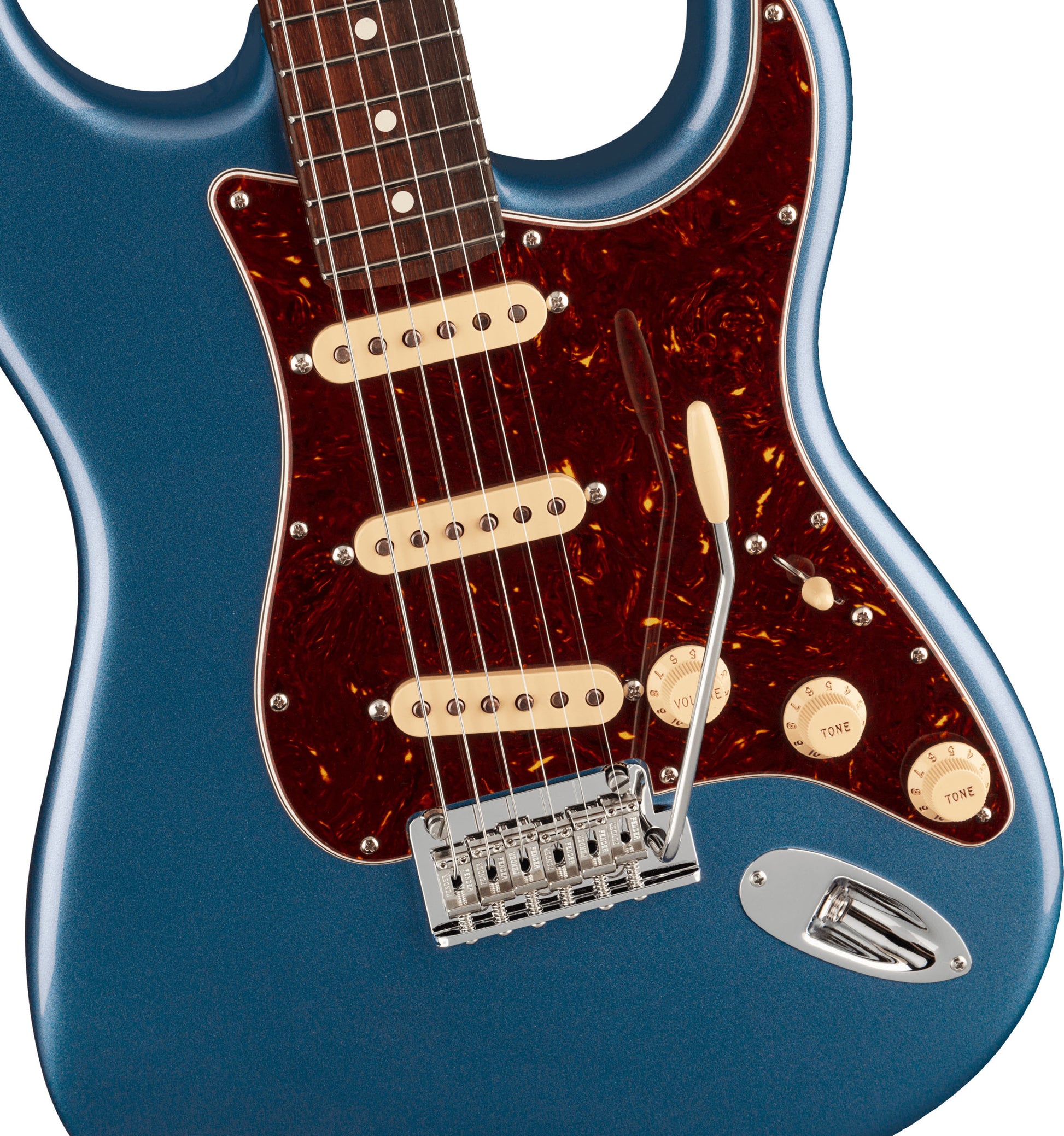 Fender American Professional II Stratocaster RW Guitarra Eléctrica Lake Placid Blue 3