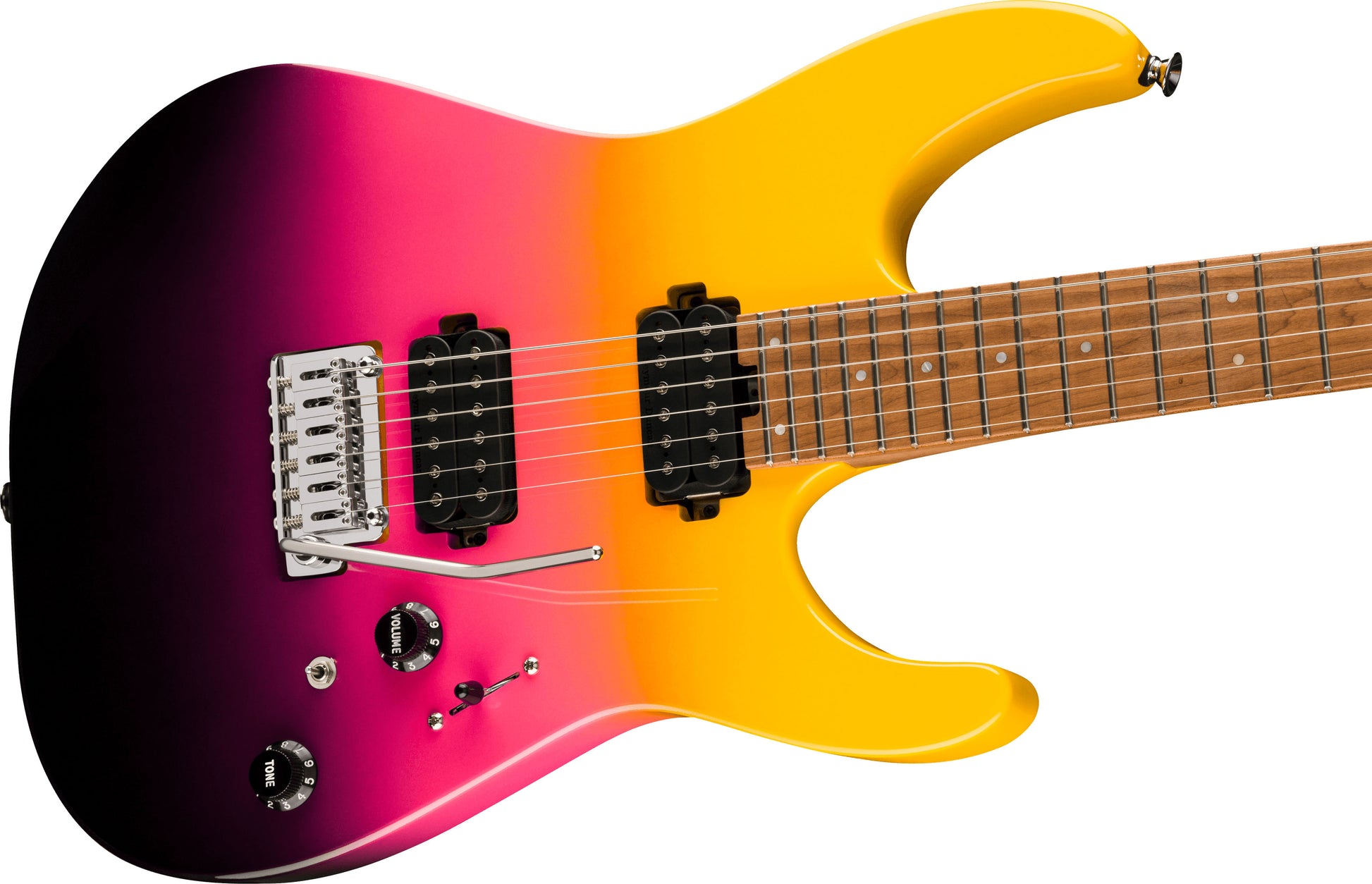 Charvel Pro-Mod DK24 HH 2PT CMN Guitarra Eléctrica Malibu Sunset 3