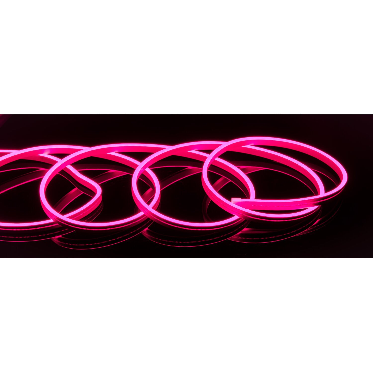 Ibiza Light NEON500-Pink Flexible de Led con Efecto Neón Rosa 5 Metros 9