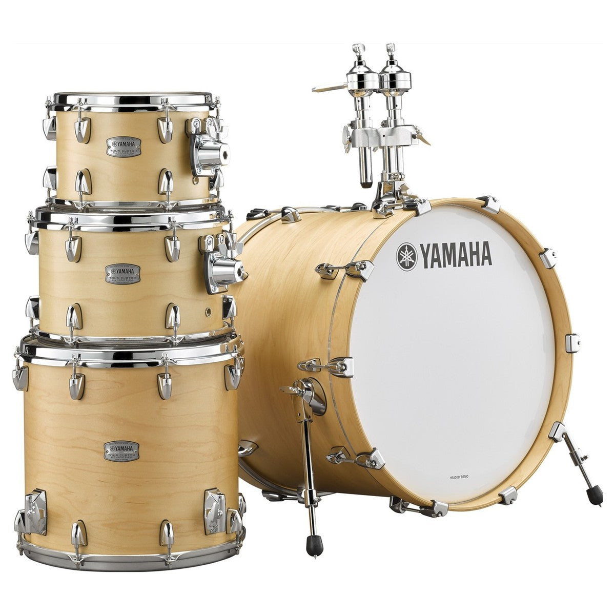 Yamaha TMP0F4 BTS Tour Custom 2017 Batería Acústica Butterscotch Satin 12