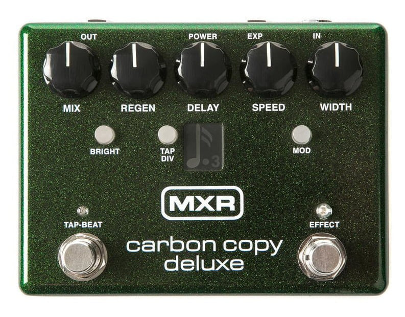 Dunlop M292 MXR Carbon Copy Deluxe Delay Pedal Guitarra 1