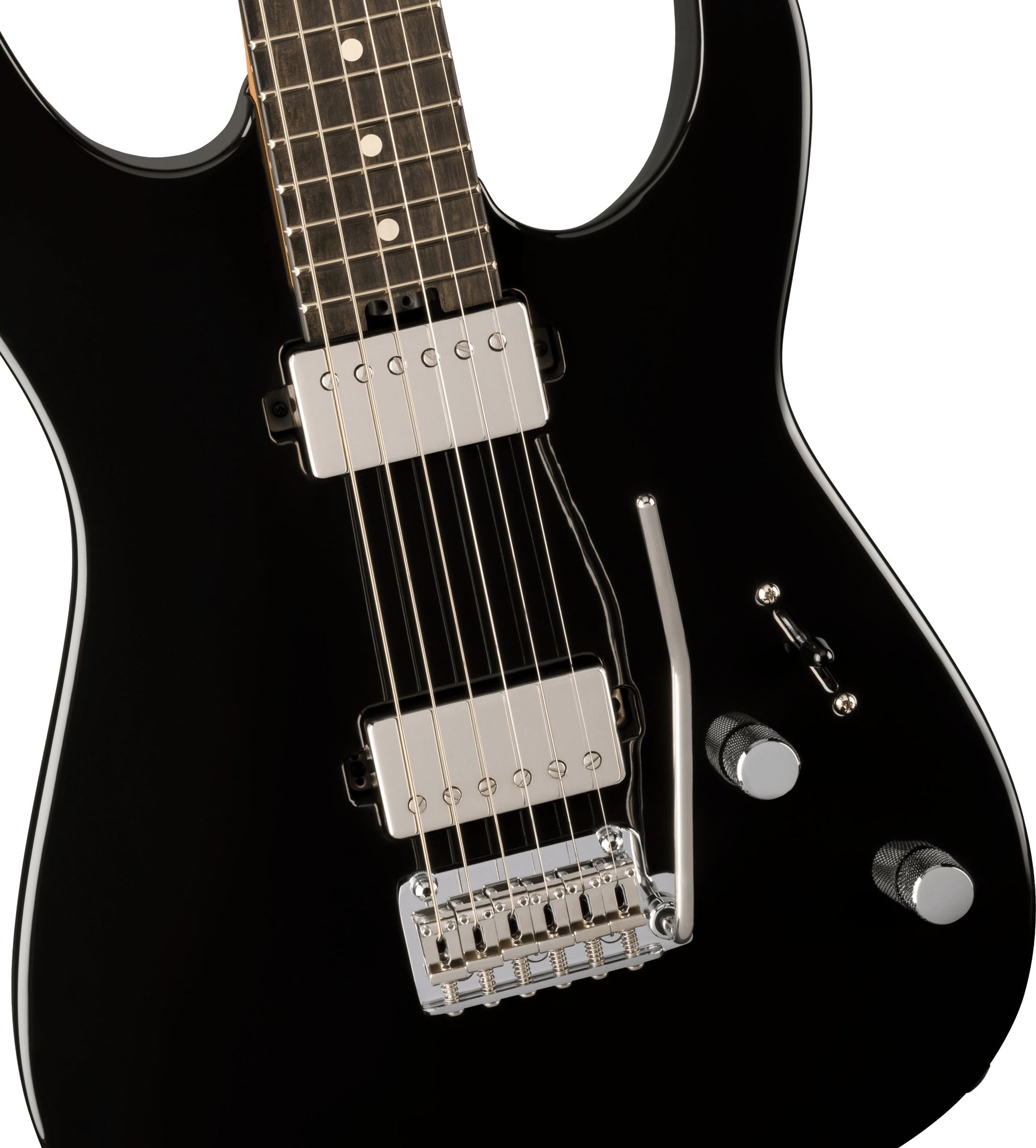 Charvel Superstock DKA22 2PT EB Guitarra Eléctrica Gloss Black 4