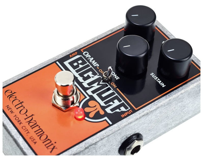 Electro Harmonix OP-AMP Big Muff Pi Pedal Distorsión 9