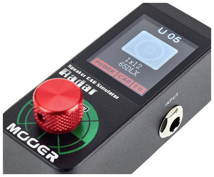 Mooer Radar Pedal Simulador de Altavoz 6