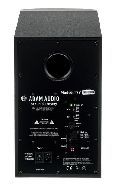 Adam Audio T7V Monitor Estudio. Unidad 5