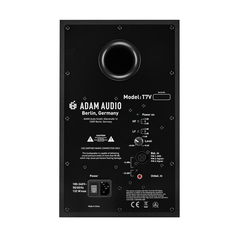 Adam Audio T7V Monitor Estudio. Unidad 6