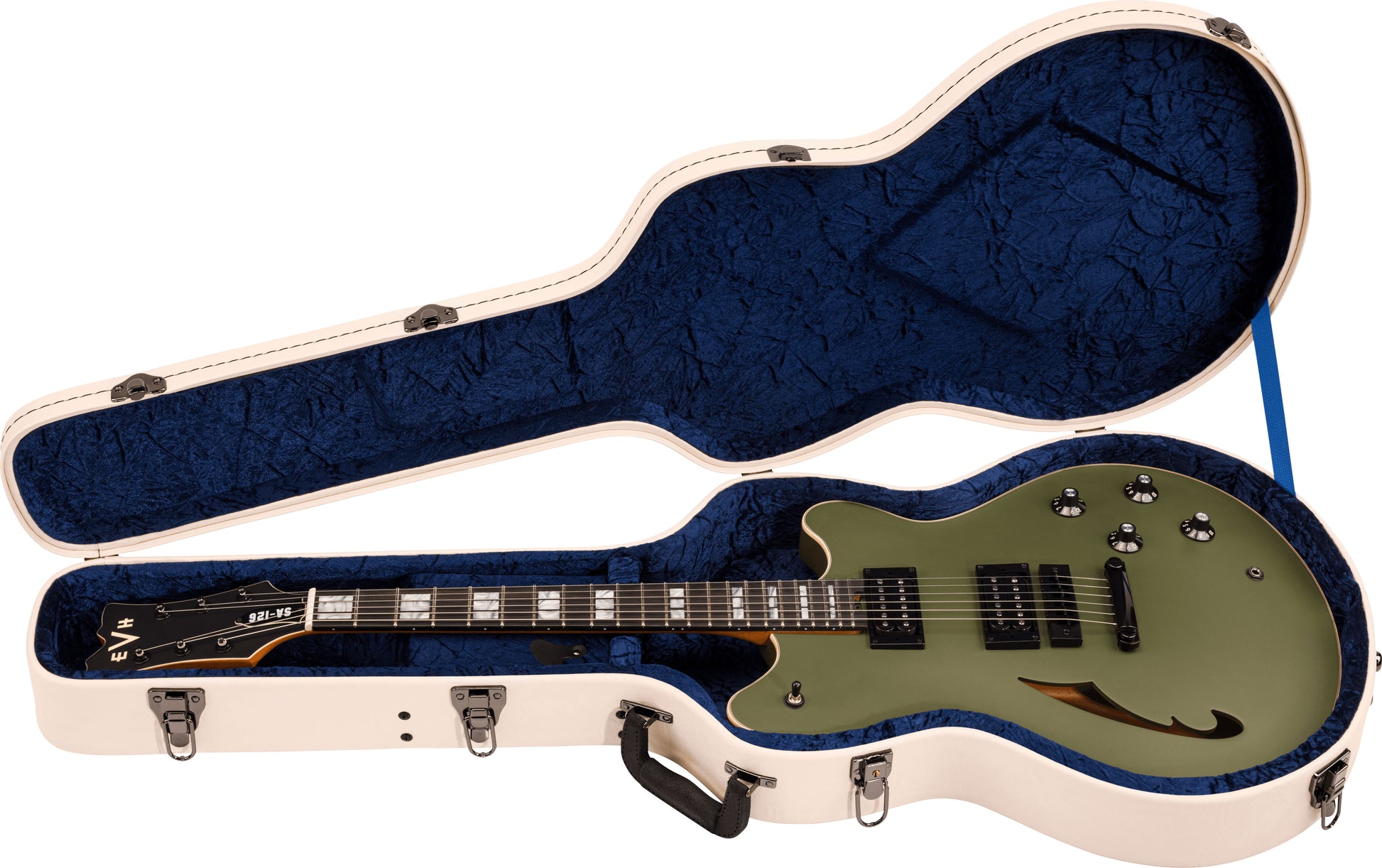 EVH Sa126 Special EB Guitarra Eléctrica Matte Army Drab 7