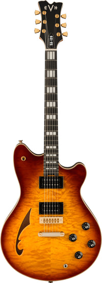 EVH Sa126 Special QM EB Guitarra Eléctrica Tobacco Sunburst 1