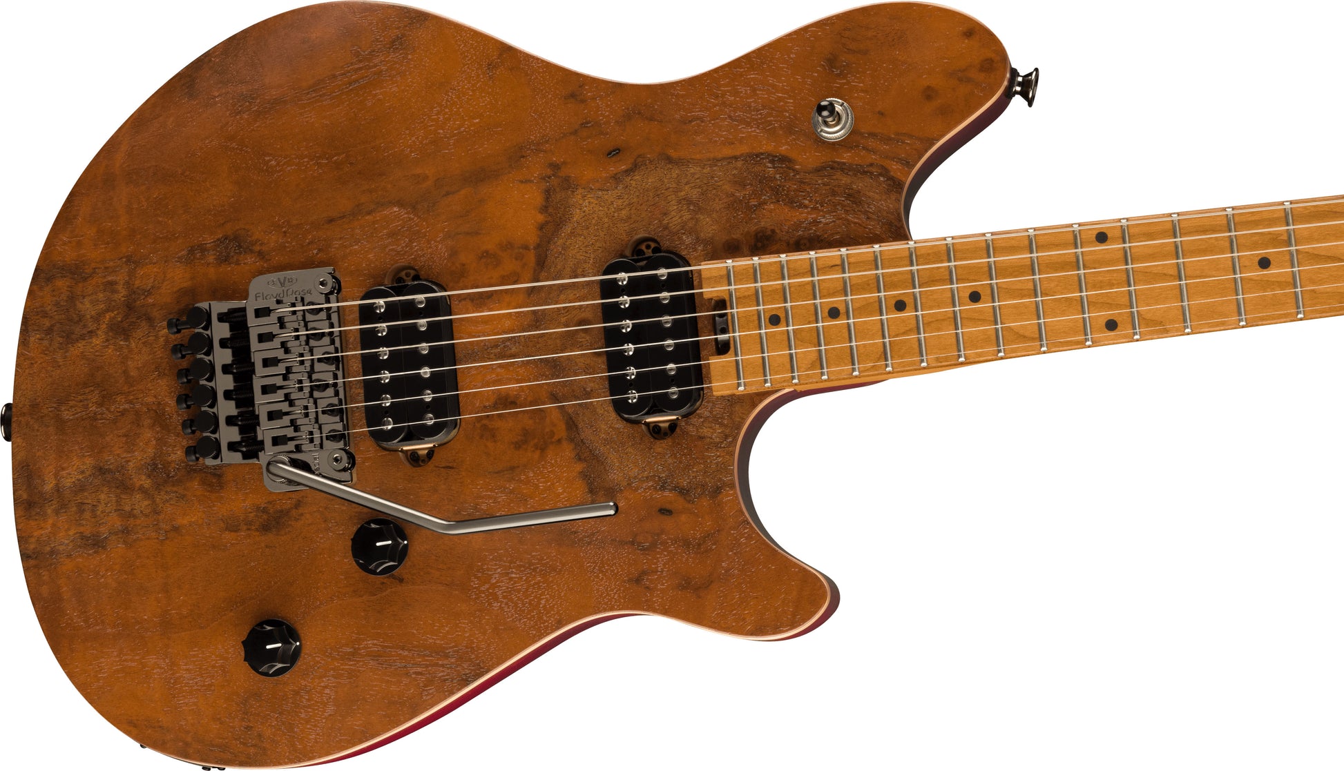 EVH Wolfgang Standard Exotic BMN Guitarra Eléctrica Black Walnut 3