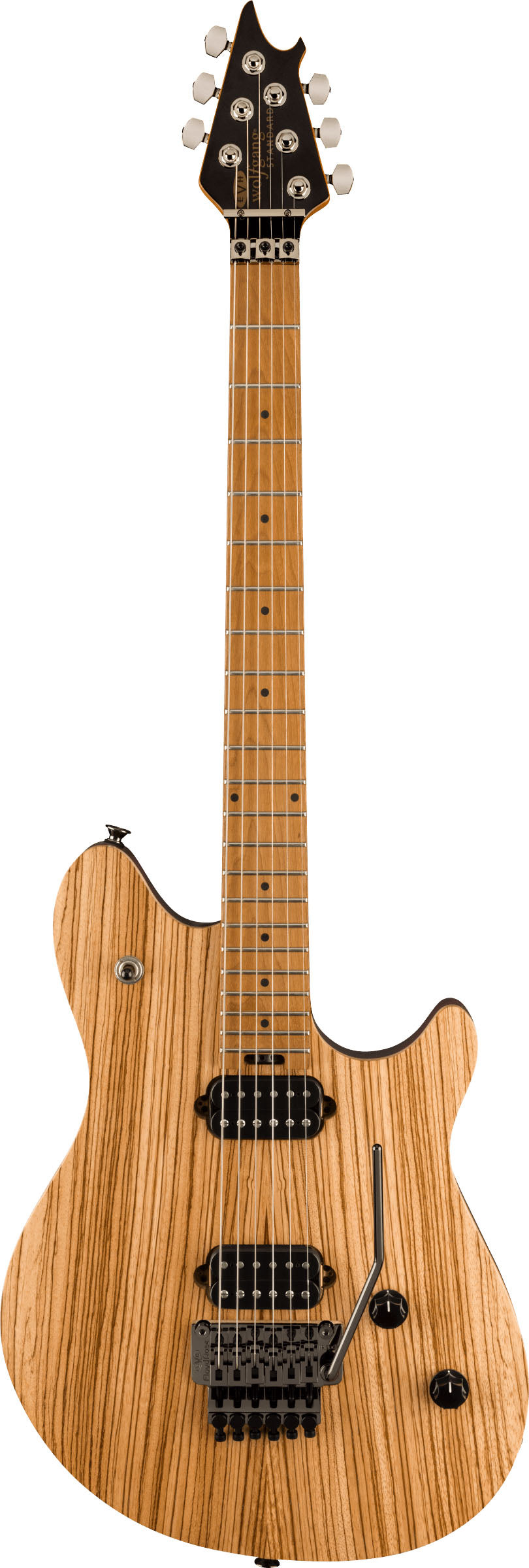 EVH Wolfgang Standard Exotic BMN Guitarra Eléctrica Zebrawood 1