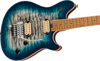 EVH Wolfgang Special QM BMN Guitarra Eléctrica Indigo Burst 3