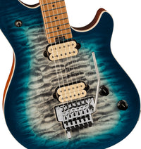 EVH Wolfgang Special QM BMN Guitarra Eléctrica Indigo Burst 4