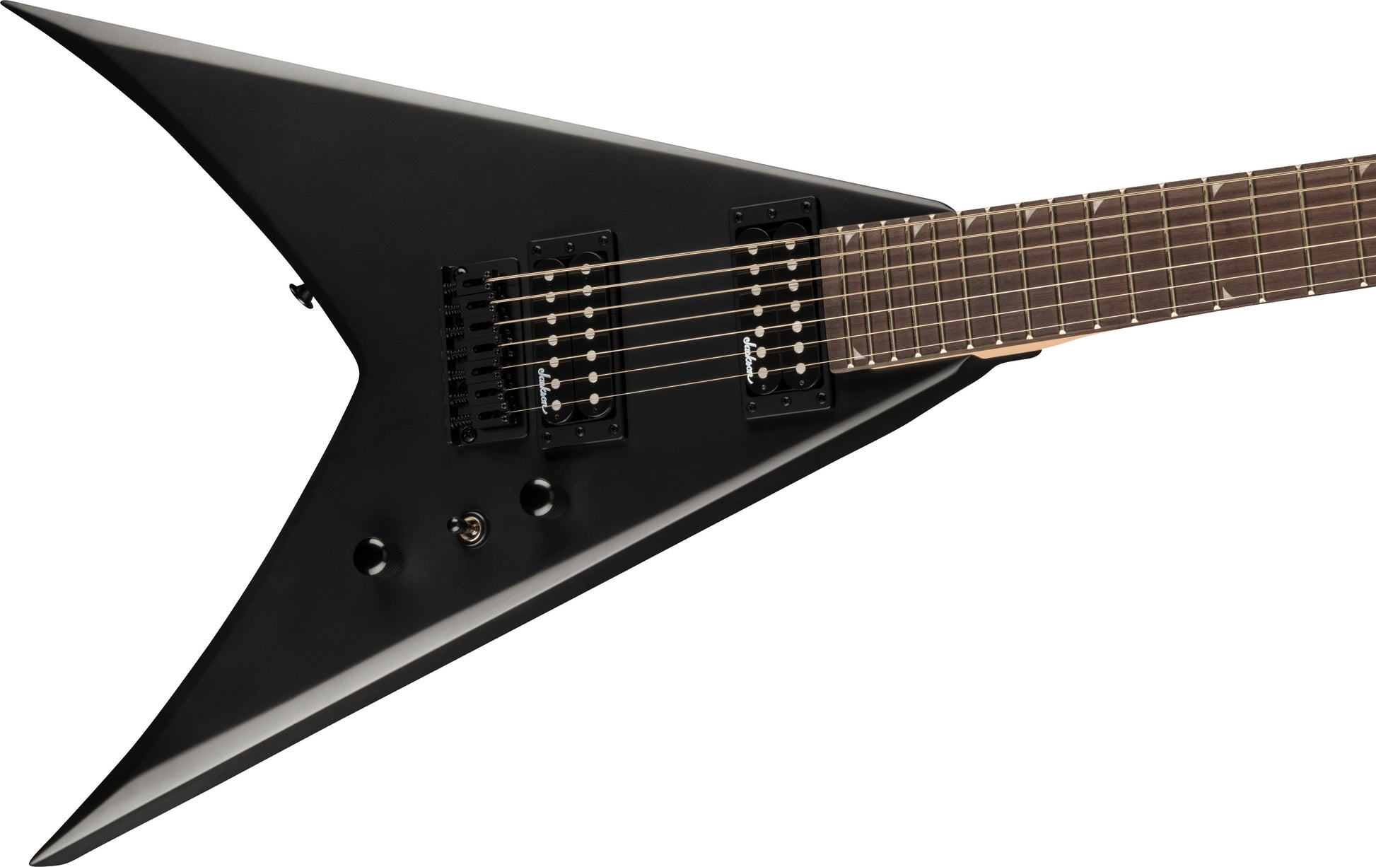 Jackson JS22-7 KV HT King JS Series AM Guitarra Eléctrica 7 Cuerdas Satin Black 3