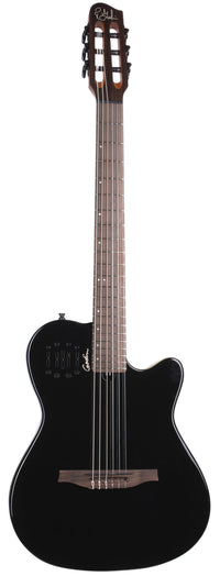 Godin Multiac Mundial OBLK Guitarra Española Electrificada Onyx Black 3