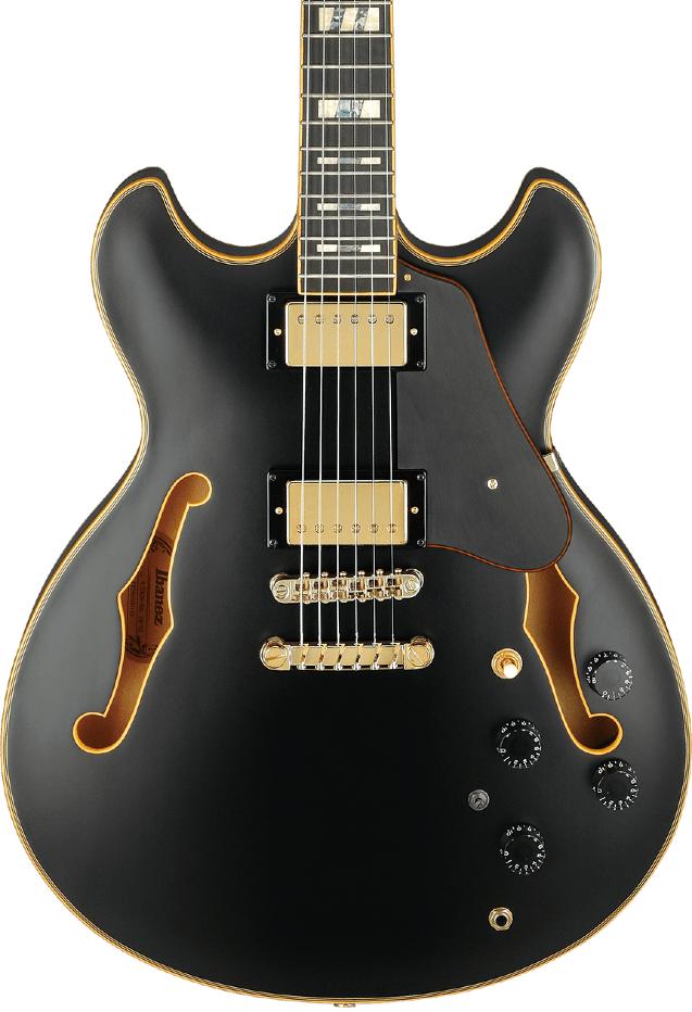 Ibanez JSM20 BKL John SCofield Guitarra Eléctrica Negra 2