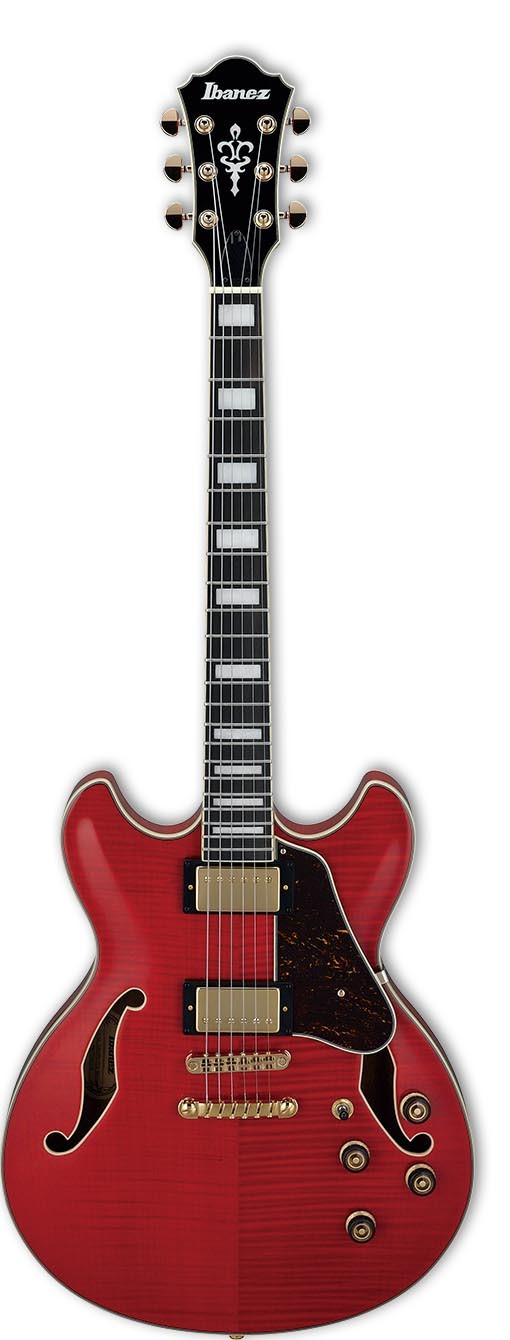 Ibanez AS93FM TCD Guitarra Eléctrica Transparent Cherry Red 1