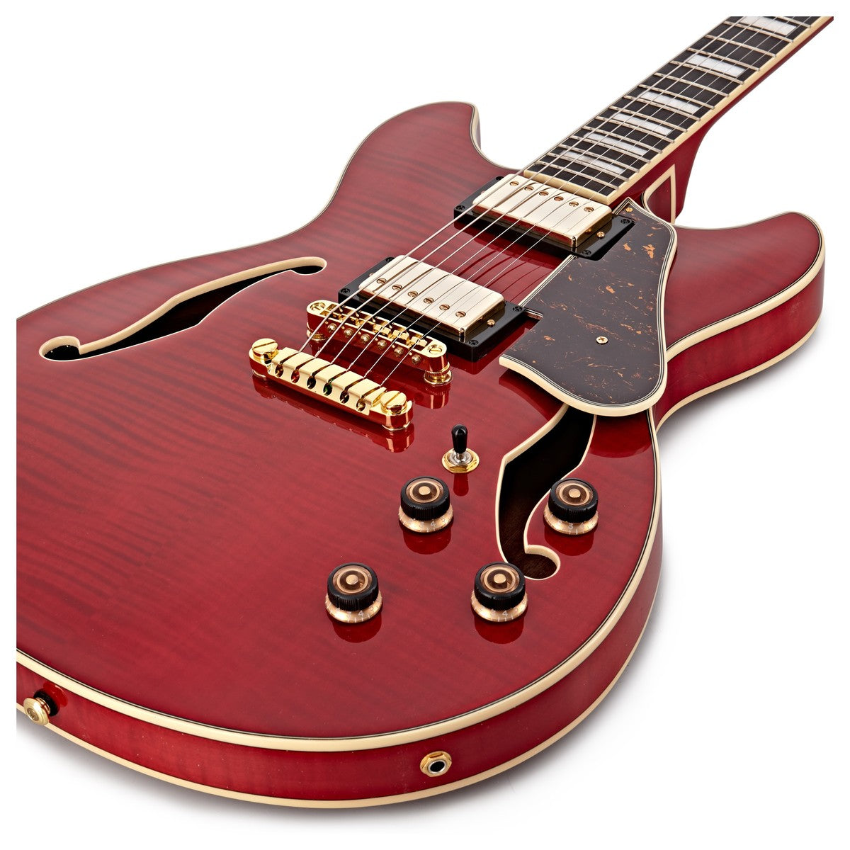 Ibanez AS93FM TCD Guitarra Eléctrica Transparent Cherry Red 4