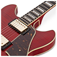 Ibanez AS93FM TCD Guitarra Eléctrica Transparent Cherry Red 5