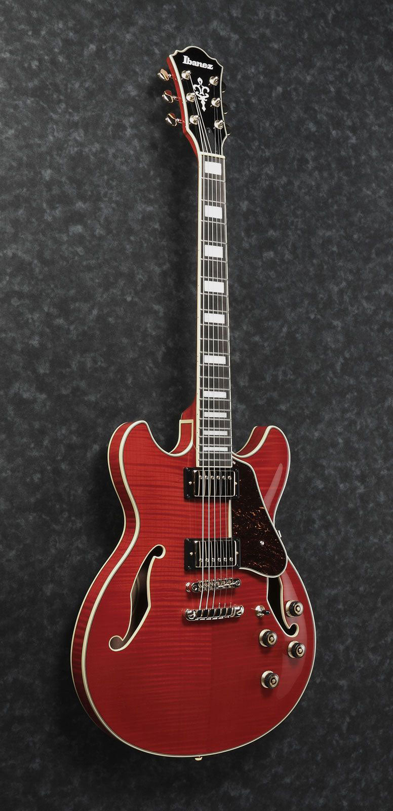 Ibanez AS93FM TCD Guitarra Eléctrica Transparent Cherry Red 9