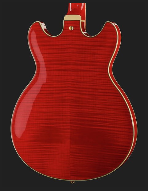 Ibanez AS93FM TCD Guitarra Eléctrica Transparent Cherry Red 15