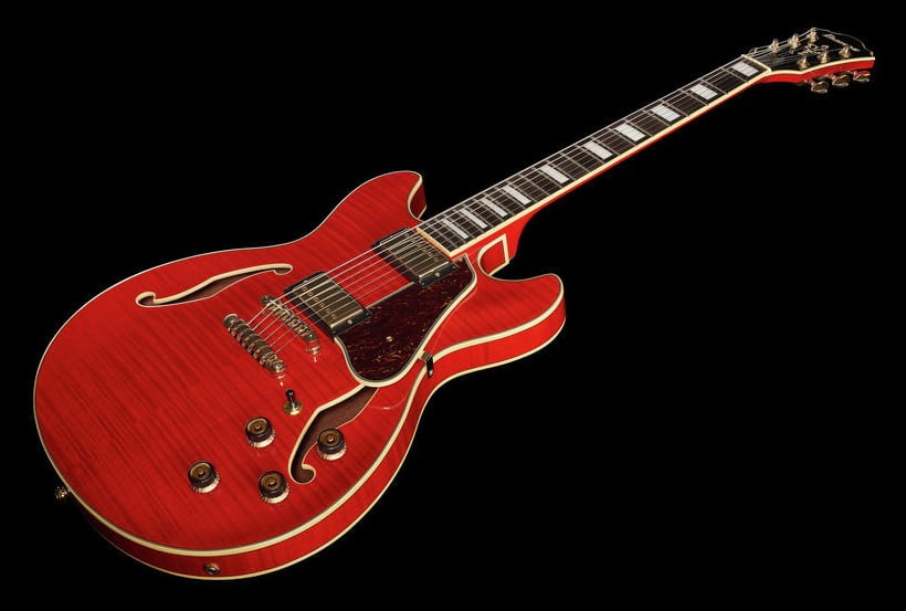 Ibanez AS93FM TCD Guitarra Eléctrica Transparent Cherry Red 19