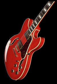 Ibanez AS93FM TCD Guitarra Eléctrica Transparent Cherry Red 21