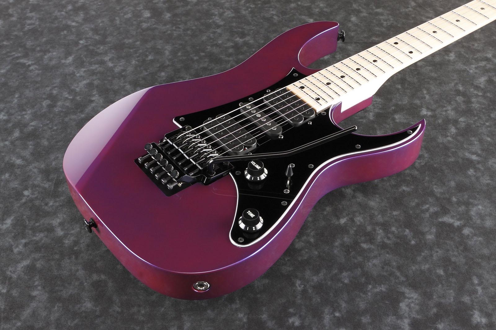 Ibanez RG550 PN Genesis Collection Guitarra Eléctrica Purple Neon 10