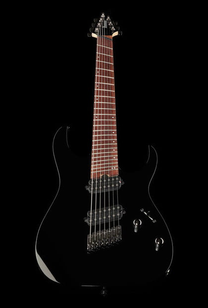 Ibanez RGMS7 BK Guitarra Eléctrica 7 Cuerdas Multi-Escala Negra 23