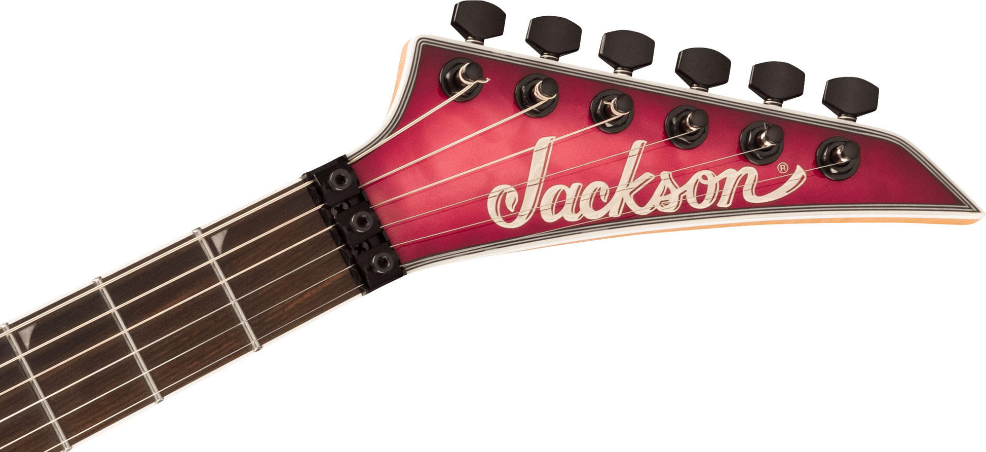 Jackson SLA3Q Soloist Pro Plus Series EB Guitarra Eléctrica Fuschia Burst 5