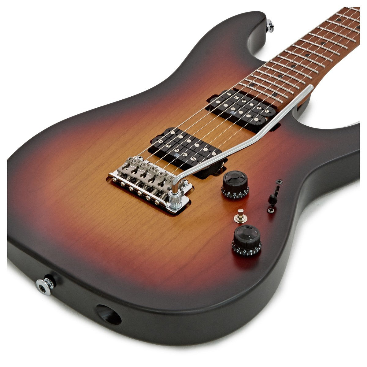 Ibanez AZ2402 TFF Prestige Guitarra Eléctrica Tri Fade Burst Flat 4