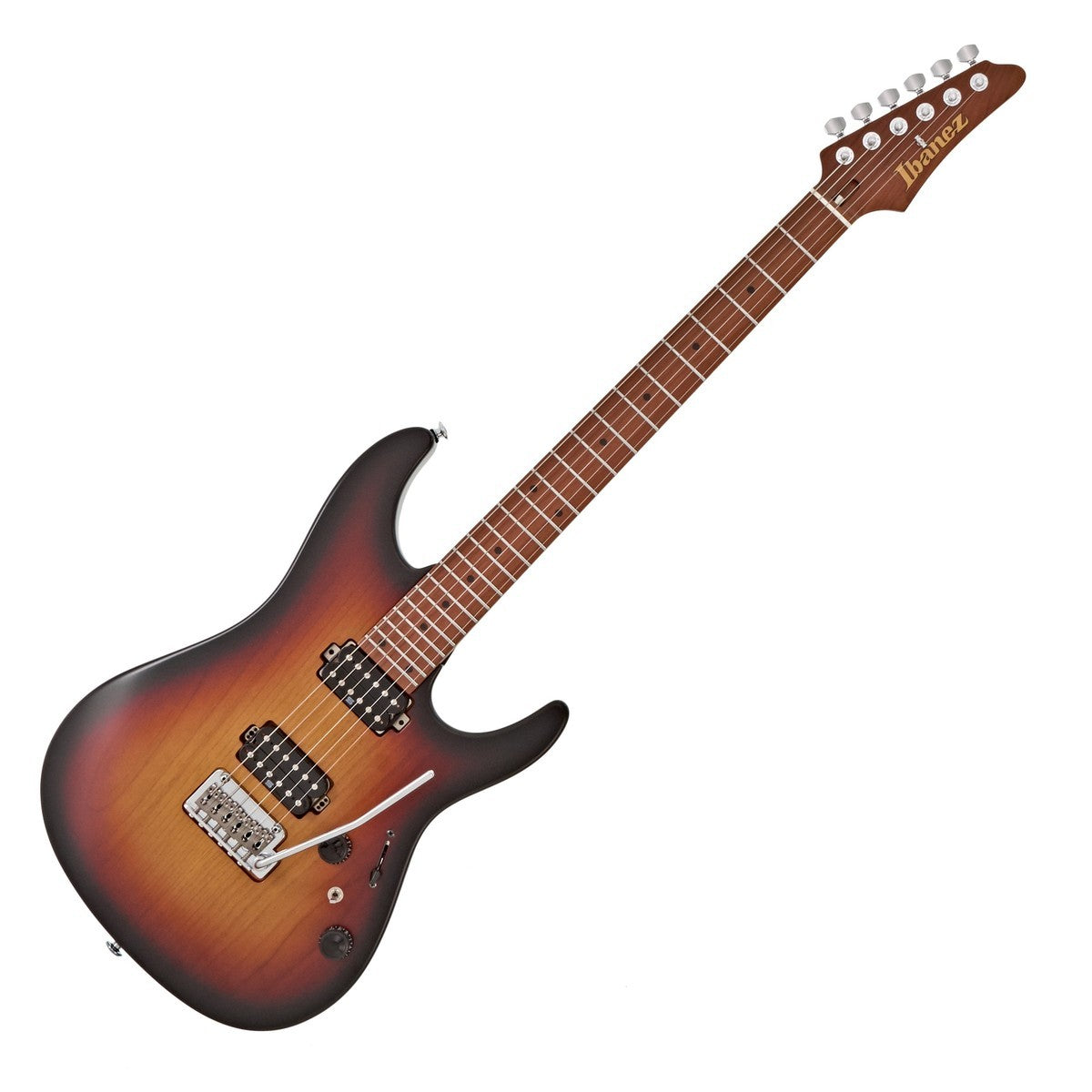 Ibanez AZ2402 TFF Prestige Guitarra Eléctrica Tri Fade Burst Flat 8