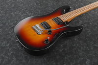 Ibanez AZ2402 TFF Prestige Guitarra Eléctrica Tri Fade Burst Flat 11